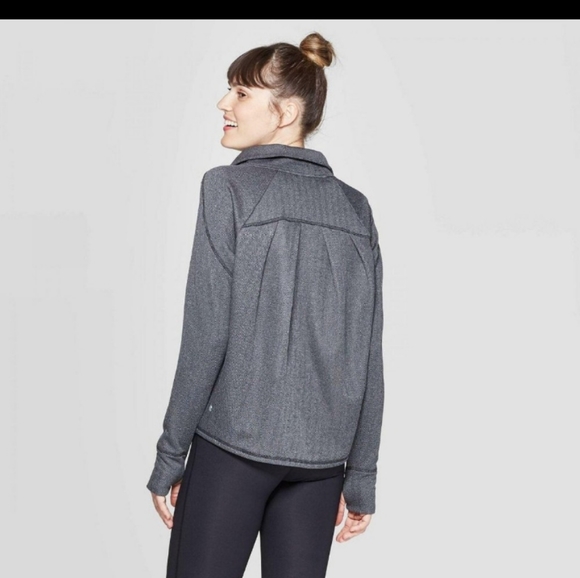 C9 by Champion Herringbone Training Fleece Full Zip Jacket - Picture 3 of 7